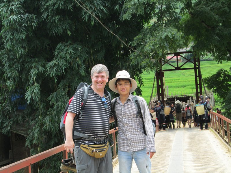 Jeff and our guide Dinh