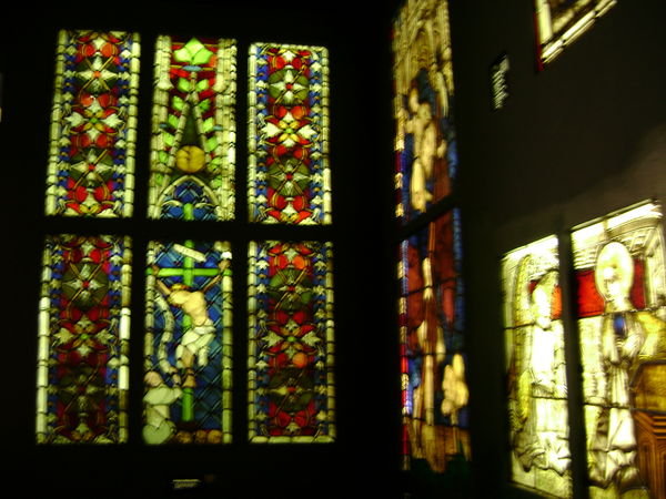 Stained Glass in Cluny