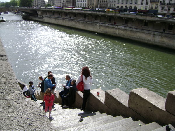 My first view of the Seine