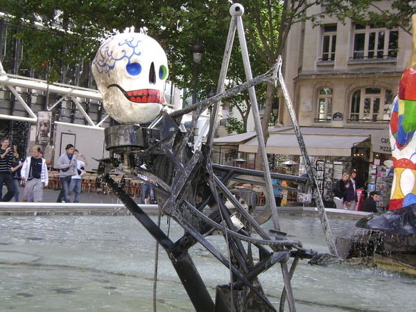 Centre Georges Pompidou Fountain