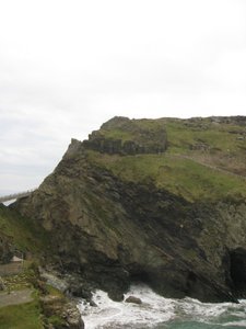 Remains of Tintagel Castle