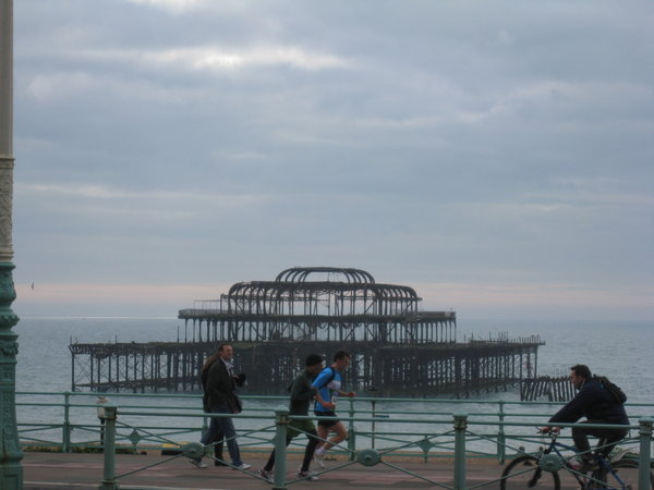 The old Brighton pier