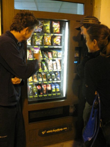 Raiding the vending machine
