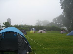 Our camp at Edinburgh