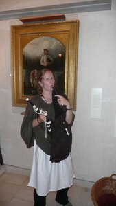 Dressing up in the museum