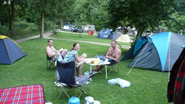 Our camp near Maastricht