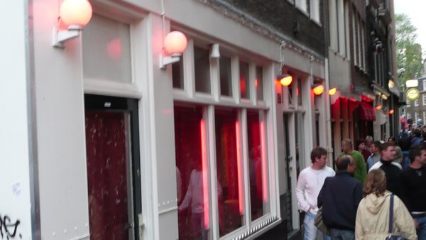 Red light area in aachen germany