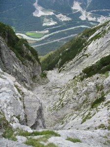 Walking up to the Werfen ice caves