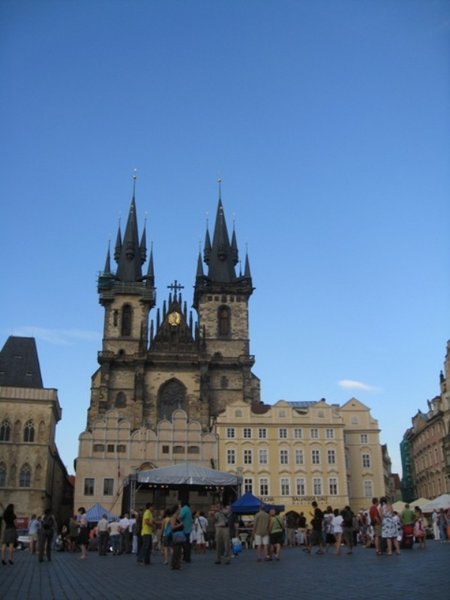 Downtown Prague