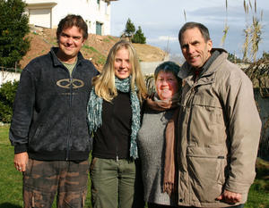  Dave, Bronia, Sue & Robert on Jan 29 - the day we fly home to the UK