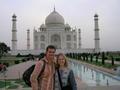 Dave & Bronia & the infamous Taj Mahal, Agra