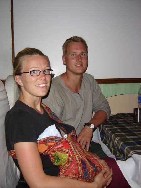 Karin & Matteus - med students from Sweden