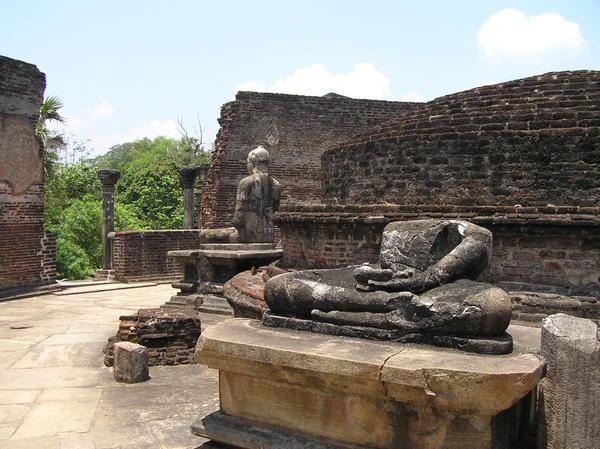Buddhist Temple 'Gompa' at Polonnaruwa