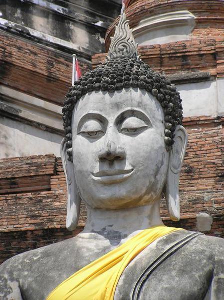 Buddha - the revered one - the major religion for Thais