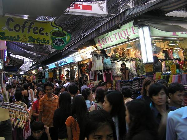 Bangkok markets as far as the eye can see!