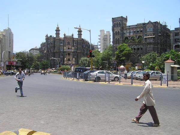 Streets of Mumbai, cleaner, quieter & surrounded by British architecture