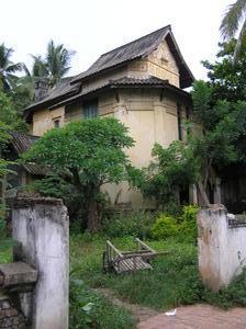 Old beautiful colonial french buildings in Luang Prabang just begging to be renovated