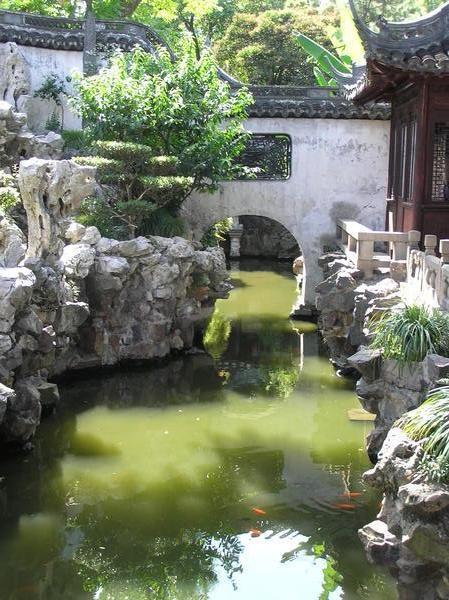 Yuyuan Garden watery interior