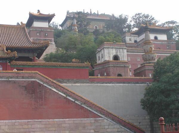 Some of the temples yet to be renovated at the Summer Palace