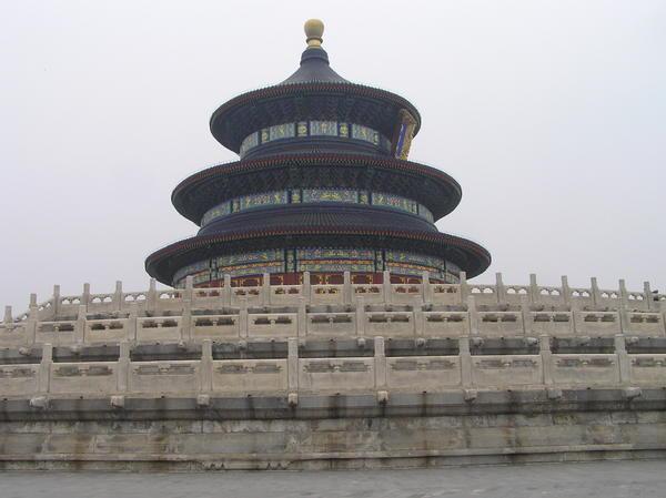For prayers to the harvest gods at the Temple of Heaven
