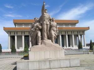 Chairman Mao's Mausoleum in Tiananmen Square