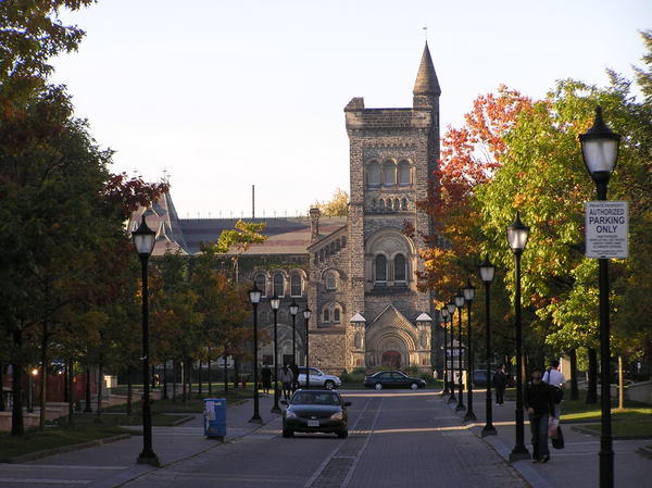 Part of the University of Toronto campus 