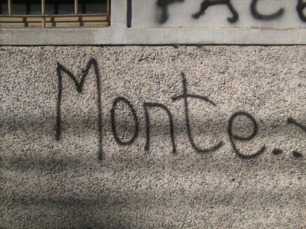 grafitti from Monte