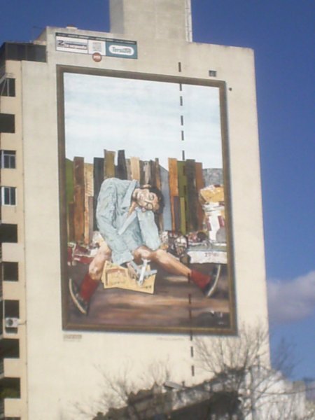 murals like this all over town