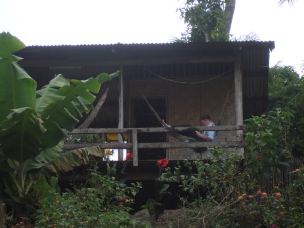 Bamboo hut 