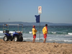 Home and Away lifeguards