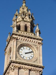 clock tower in Belfast