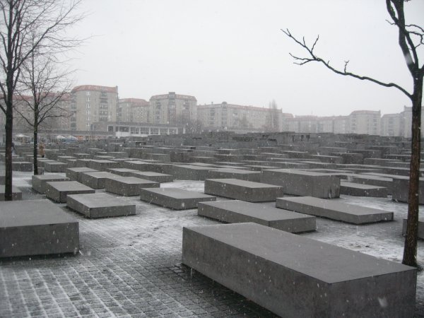 the Holocaust memorial