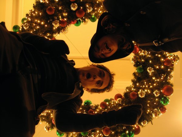 upside down wreath picture!