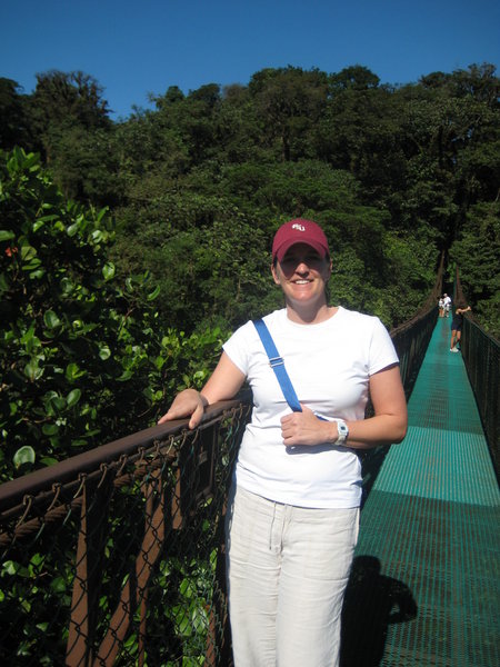 On the swing bridge 
