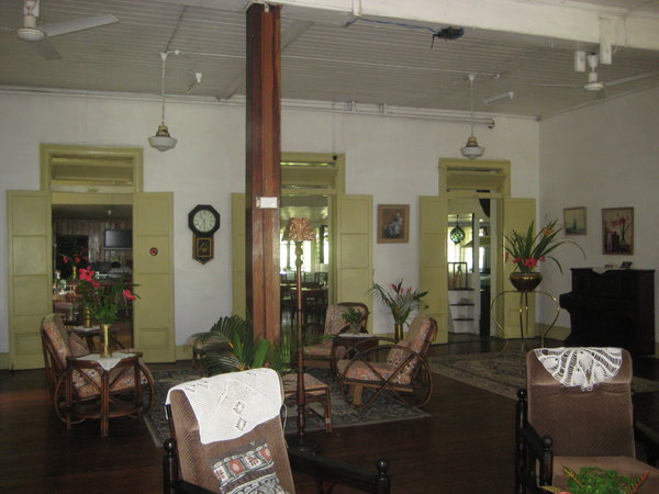 The main room at the Royal hotel