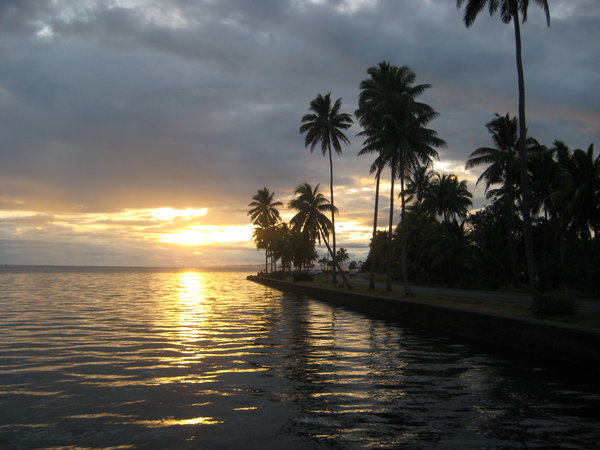 The Suva sunset