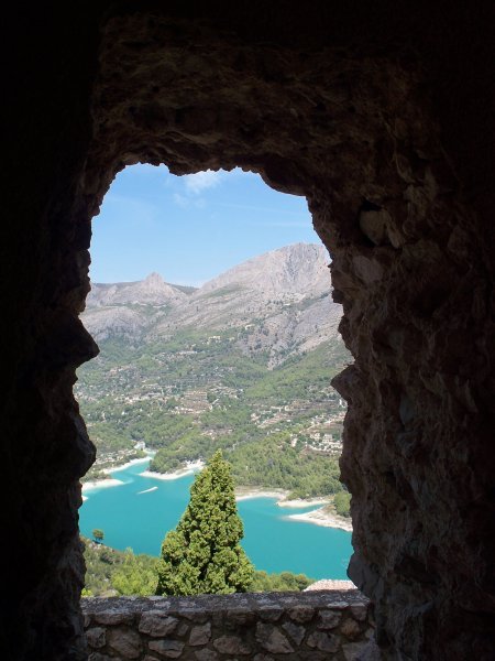 Looking through a Window in the Castle