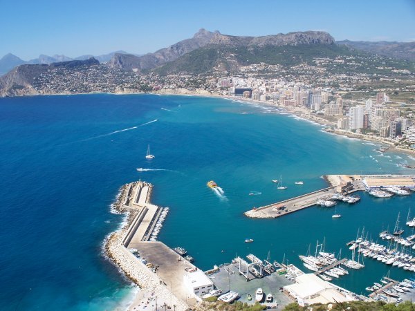 Photo Looking down on Calpe