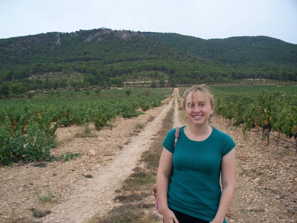 Me Standing in the Vineyards