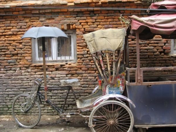 Rickshaw in Kathmandu
