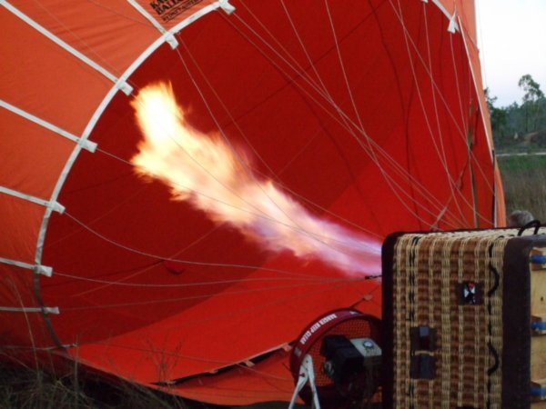 Heating Up the Balloon