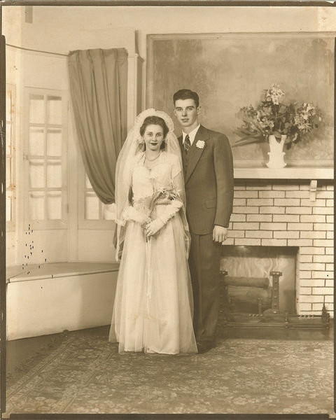 Edgar and Dorathy Albert, 1947