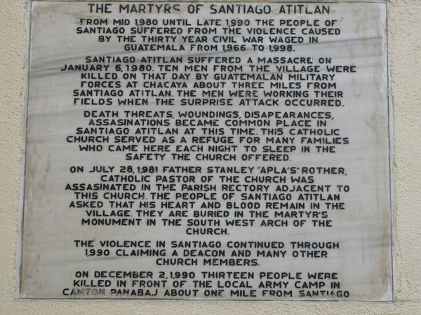 Martyr of Santiago Atitlan