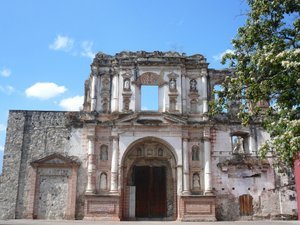 another colonial era church in ruins