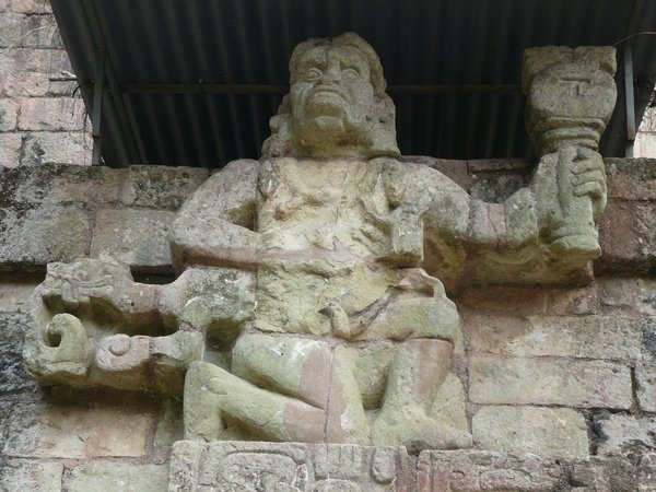 Carved Statue Copan