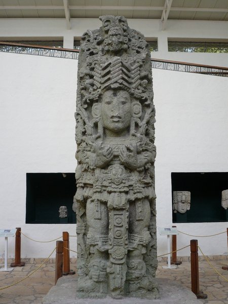 Stela, Copan Museum