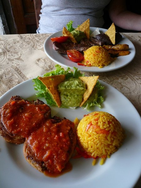 Dinner in Guatemala