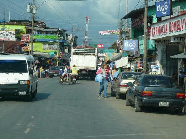 Main Street, Rio Dulce, Guatemala