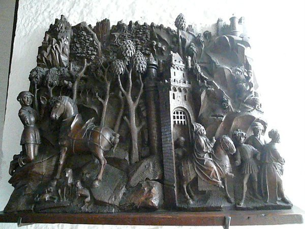 Wood Carving, Bunratty Castle