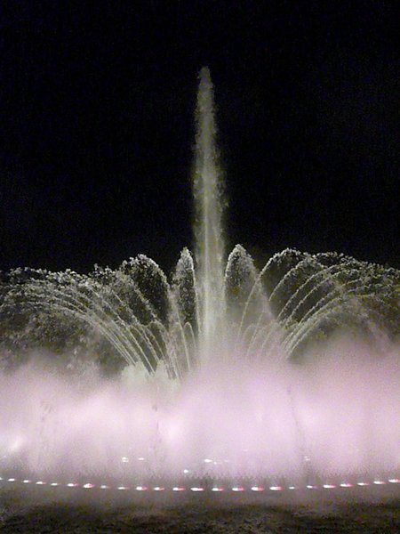 Lighted Fountains